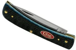 Case Sod Buster Jr. Rogers Jig 06890, 6137 SS, Navy Blue Bone, Navaja -Case Knives Ventas CE06890 06 case