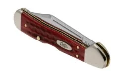 Case Mini Copperlock 10307 Pocket Worn Old Red Bone, Corn Cob Jig 61749L SS Navaja -Case Knives Ventas CE10307 06 case