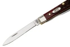 Case Baby Doc Pocket Worn Old Red Bone, Corn Cob Jig, 10308, 6282SP SS, Navaja -Case Knives Ventas CE10308 03 case