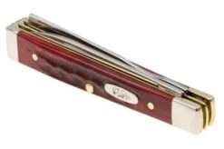 Case Baby Doc Pocket Worn Old Red Bone, Corn Cob Jig, 10308, 6282SP SS, Navaja -Case Knives Ventas CE10308 05 case