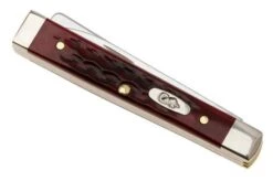 Case Baby Doc Pocket Worn Old Red Bone, Corn Cob Jig, 10308, 6282SP SS, Navaja -Case Knives Ventas CE10308 06 case