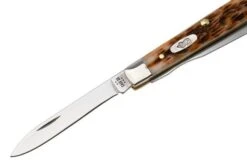Case Baby Doc Amber Bone, 10797, Peach Seed Jig, 6182SP SS, Navaja -Case Knives Ventas CE10797 03 case