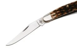 Case Muskrat Amber Bone, Peach Seed Jig, 10798, MUSKRAT SS, Navaja -Case Knives Ventas CE10798 04 case