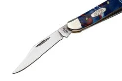 Case Medium Jack 11225 Smooth Patriotic Kirinite 102087 SS, Navaja -Case Knives Ventas CE11225 03 case