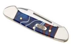 Case Baby Butterbean, Smooth Patriotic Kirinite, 11228, 102132 SS, Navaja -Case Knives Ventas CE11228 06 case