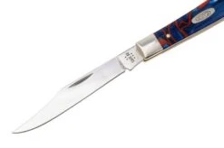Case Slimline Trapper Smooth Patriotic Kirinite, 11229, 101048 SS, Navaja -Case Knives Ventas CE11229 03 case