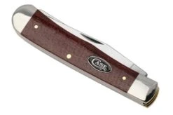 Case Trapper Smooth Red Burlap Micarta 12270, 10254 CS, Navaja -Case Knives Ventas CE12270 06 case