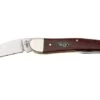 Case Seahorse Whittler Smooth Dark Red Burlap Micarta, 12276, 10355WH CS Navaja -Case Knives Ventas CE12276 01 case