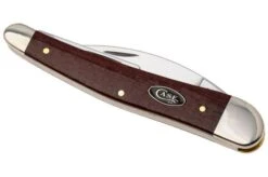 Case Seahorse Whittler Smooth Dark Red Burlap Micarta, 12276, 10355WH CS Navaja -Case Knives Ventas CE12276 06 case