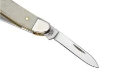 Case Medium Texas Jack 13315 Smooth Natural Bone 62087 SS, Navaja -Case Knives Ventas CE13315 04 case