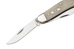 Case Sowbelly Smooth Natural Bone XX, 13318, TB6339 SS, Navaja, Diseño De Tony Bose -Case Knives Ventas CE13318 03 case