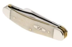 Case Sowbelly Smooth Natural Bone XX, 13318, TB6339 SS, Navaja, Diseño De Tony Bose -Case Knives Ventas CE13318 05 case