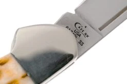 Case Mini Copperlock Amber Jigged Bone, 00133, 61749L SS Navaja -Case Knives Ventas CE133 05 case ce133 05