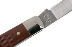 Case Slimline Trapper Brown Synthetic, 00135, 31048 SS Navaja -Case Knives Ventas CE135 08 case ce135 08