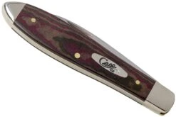 Case Tear Drop Bose Rustic Red Richlite, 13627, TB101028 SS Navaja -Case Knives Ventas CE13627 04 case