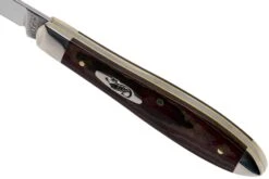 Case Tear Drop Bose Rustic Red Richlite, 13627, TB101028 SS Navaja -Case Knives Ventas CE13627 06 case