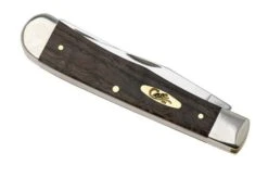 Case Trapper 14000 Smooth Black Curly Oak Wood 7254 SS, Navaja -Case Knives Ventas CE14000 05 case