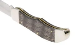 Case Folding Hunter, Smooth Black Curly Oak Wood 14008, 7165 SS, Navaja -Case Knives Ventas CE14008 04 case