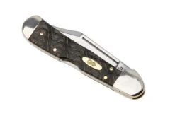 Case Mini CopperLock Black Curly Oak Wood, 14010, 71749L SS, Navaja -Case Knives Ventas CE14010 06 case