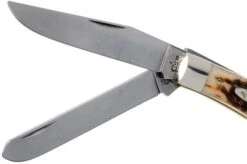 Case Trapper Amber Jigged Bone, 00163, 6254 CV Navaja -Case Knives Ventas CE163 04 case ce163 04