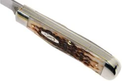 Case Trapper Amber Jigged Bone, 00163, 6254 CV Navaja -Case Knives Ventas CE163 08 case ce163 08