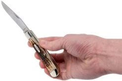 Case Trapper Amber Jigged Bone, 00163, 6254 CV Navaja -Case Knives Ventas CE163 09 case ce163 09