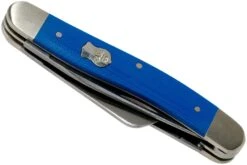 Case Medium Stockman Blue G10 Smooth, 16744, 10318 SS Navaja -Case Knives Ventas CE16744 04 case