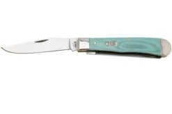 Case Trapper 18100 Smooth Seafoam Green G10 10254 SS, Navaja