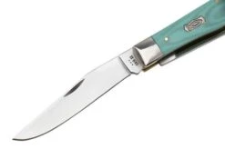 Case Trapper 18100 Smooth Seafoam Green G10 10254 SS, Navaja -Case Knives Ventas CE18100 03 case