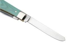 Case Trapper 18100 Smooth Seafoam Green G10 10254 SS, Navaja -Case Knives Ventas CE18100 04 case