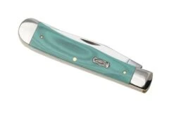 Case Trapper 18100 Smooth Seafoam Green G10 10254 SS, Navaja -Case Knives Ventas CE18100 05 case