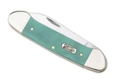 Case Canoe 18103 Smooth Seafoam Green G10 102131 SS, Navaja -Case Knives Ventas CE18103 05 case