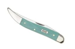 Case Medium Texas Toothpick 18105 Smooth Seafoam Green G10 1010094 SS, Navaja -Case Knives Ventas CE18105 04 case