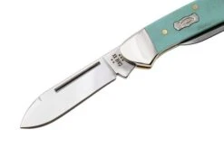 Case Baby Butterbean, Smooth Seafoam Green G-10 18107, 102132 SS, Navaja -Case Knives Ventas CE18107 03 case
