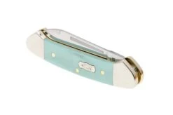 Case Baby Butterbean, Smooth Seafoam Green G-10 18107, 102132 SS, Navaja -Case Knives Ventas CE18107 05 case