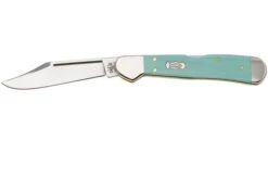 Case Mini CopperLock Smooth Seafoam Green G-10, 18109, 101749L SS, Navaja
