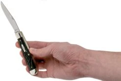 Case Trapper Rough Black Synthetic, 18221, 6254 SS Navaja 11 Case Trapper Rough Black Synthetic, 18221, 6254 SS Navaja -Case Knives Ventas CE18221 05 case