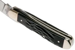 Case Russlock Rough Black Synthetic, 18224, 61953L SS Navaja -Case Knives Ventas CE18224 05 case
