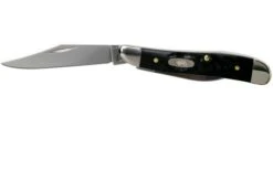 Case Peanut Rough Black Synthetic, 18225, 6220 SS Navaja -Case Knives Ventas CE18225 03 case 1