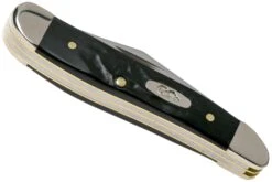 Case Peanut Rough Black Synthetic, 18225, 6220 SS Navaja -Case Knives Ventas CE18225 04 case