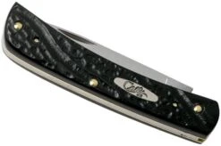 Case Sod Buster Jr. Rough Black Synthetic, 18229 6137 SS Navaja -Case Knives Ventas CE18229 04 case