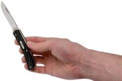 Case Sod Buster Jr. Rough Black Synthetic, 18229 6137 SS Navaja -Case Knives Ventas CE18229 07 case