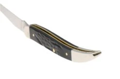 Case Medium Texas Toothpick Jigged Rough Black Synthetic, 18242, 610094 SS, Navaja -Case Knives Ventas CE18242 04 case