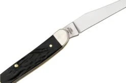 Case Medium Texas Toothpick Jigged Rough Black Synthetic, 18242, 610094 SS, Navaja -Case Knives Ventas CE18242 05 case