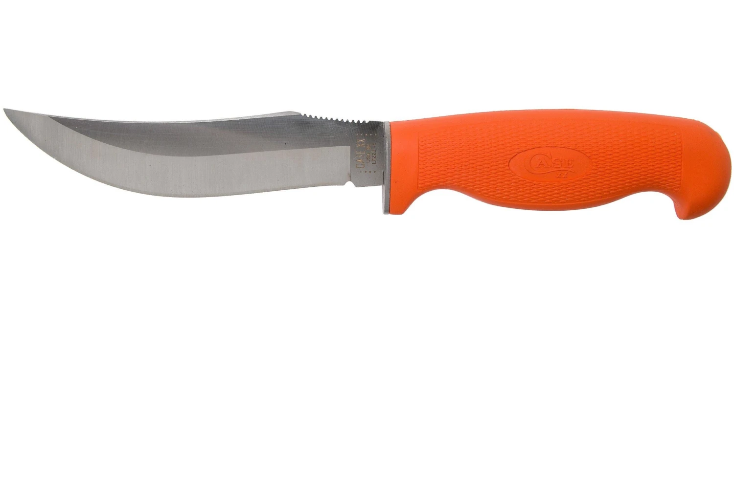 Case Utility Skinner, Orange Hunters, Textured Synthetic, 18502, LT223-5 SS Cuchillo Fijo 3 Case Utility Skinner, Orange Hunters, Textured Synthetic, 18502, LT223-5 SS Cuchillo Fijo