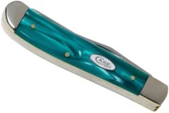 Case Mini Trapper Aqua Kirinite SparXX, 18587, 10207 SS Navaja 9 Case Mini Trapper Aqua Kirinite SparXX, 18587, 10207 SS Navaja -Case Knives Ventas CE18587 04 case