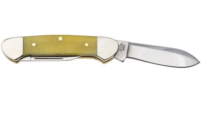 Case Baby Butterbean Smooth Yellow Bone, 20027, 62132 SS, Navaja 4 Case Baby Butterbean Smooth Yellow Bone, 20027, 62132 SS, Navaja - Imagen 2