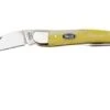 Case Seahorse Whittler, Smooth Yellow Bone 20028, 6355WH SS, Navaja