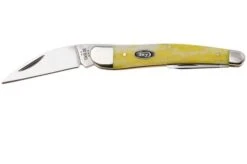 Case Seahorse Whittler, Smooth Yellow Bone 20028, 6355WH SS, Navaja