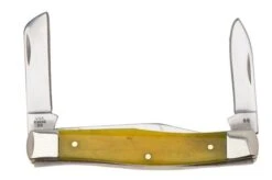 Case Medium Stockman Smooth Yellow Bone, 20029, 63032 SS, Navaja -Case Knives Ventas CE20029 04 case